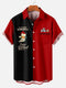 Men's Christmas Funny Graphic Short Sleeve Hawaiian Shirt